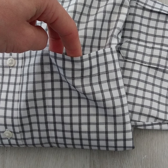 Nordstrom Smart care Plaid Button Down Shirt - Picture 4 of 10